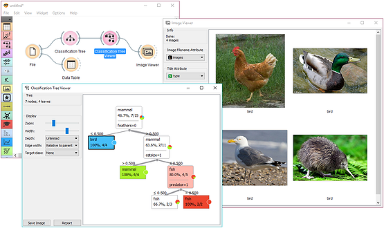 Data can contain references to images.